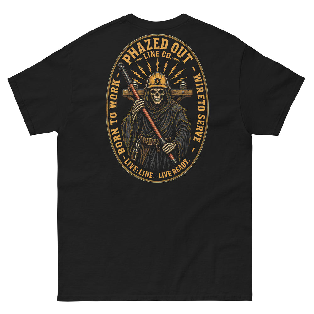Drop 001 — Born to Work Tee